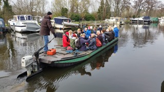 Vaarexcursie naar de polders Poelgeest 